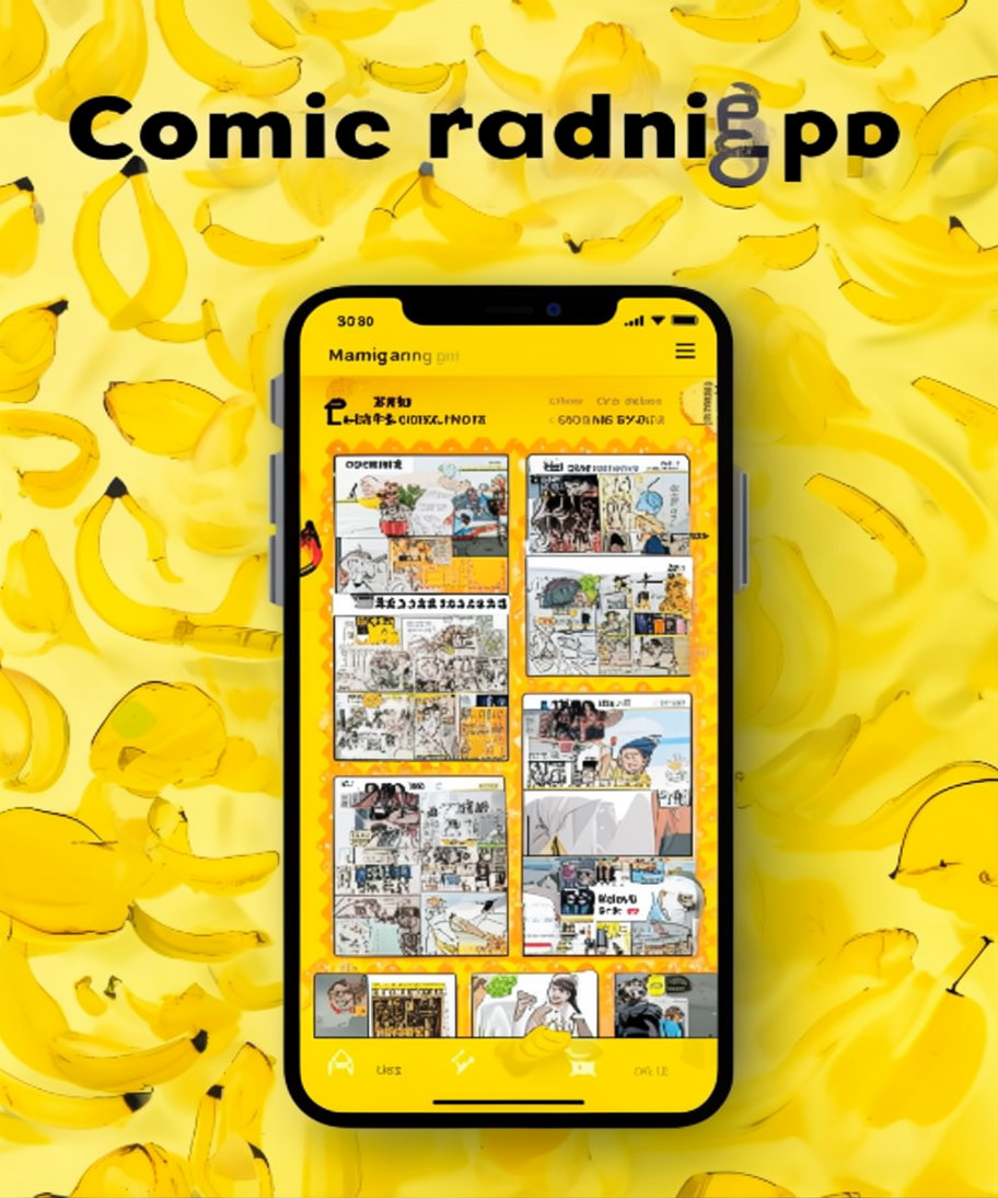 香蕉漫画APP展示